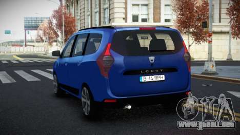 Dacia Lodgy Fitoku para GTA 4