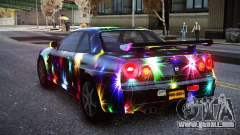 Nissan Skyline R34 Owyna S2 para GTA 4