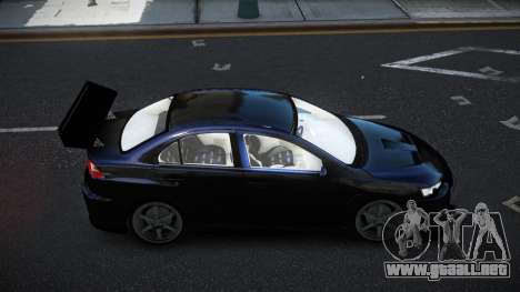 Mitsubishi Lancer Evolution X Yige para GTA 4