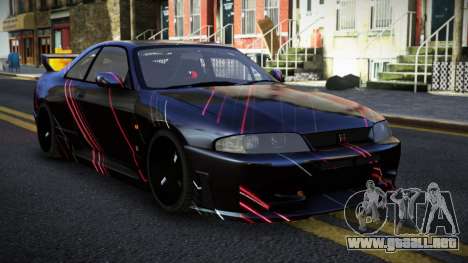 Nissan Skyline R33 Letyxis S1 para GTA 4