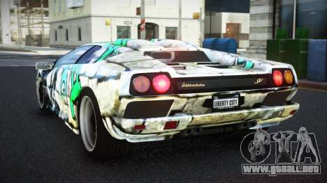 Lamborghini Diablo Hunbe S13 para GTA 4