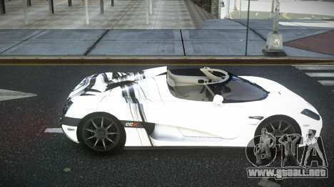Koenigsegg CCX Xanla S7 para GTA 4