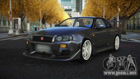 Nissan Skyline R34 Moxsijo para GTA 4