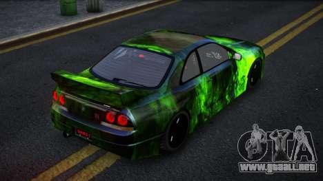 Nissan Skyline R33 Letyxis S14 para GTA 4
