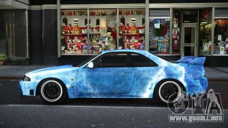 Nissan Skyline R33 Risic S5 para GTA 4