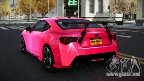 Subaru BRZ Nigel S8 para GTA 4