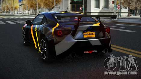 Subaru BRZ Nigel S12 para GTA 4