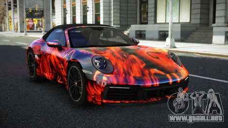 Porsche Carrera S Brarin S12 para GTA 4