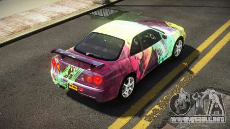 Nissan Skyline R34 Nehgan S7 para GTA 4