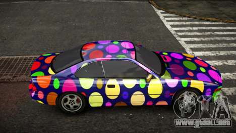 BMW 850CSi Saberon S3 para GTA 4