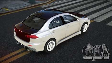 Mitsubishi Lancer Evolution X Tachecunu para GTA 4