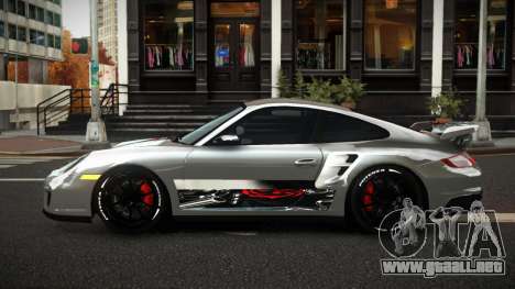 Porsche 977 GT2 Ashid S5 para GTA 4