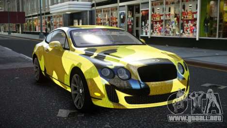 Bentley Continental GT Lauria S8 para GTA 4
