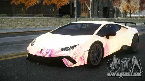 Lamborghini Huracan Lesab S6 para GTA 4