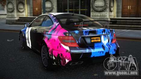 Mercedes-Benz C63 AMG Llydox S8 para GTA 4