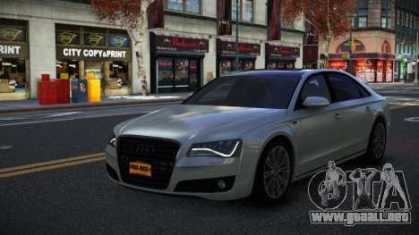 Audi A8 Jifsa para GTA 4
