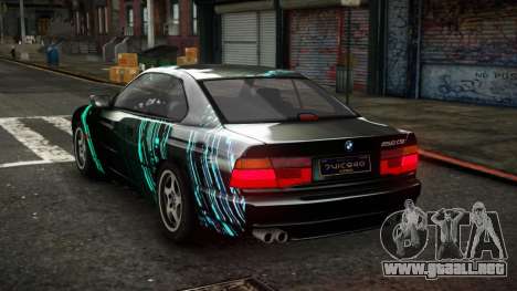 BMW 850CSi Saberon S13 para GTA 4
