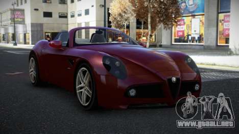 Alfa Romeo 8C Mabpalak para GTA 4