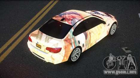 BMW M3 E92 Musolie S9 para GTA 4