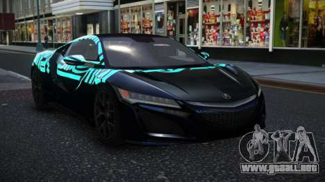Acura NSX Vandox S3 para GTA 4