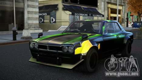 Nissan Skyline Brynit S3 para GTA 4