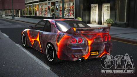 Nissan Skyline R33 Risic S9 para GTA 4