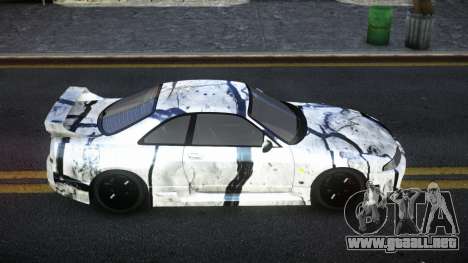 Nissan Skyline R33 Letyxis S8 para GTA 4