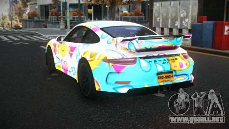 Porsche 911 GT3 Ckowen S8 para GTA 4