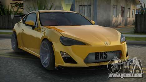 Toyota GT86 Vinen para GTA San Andreas