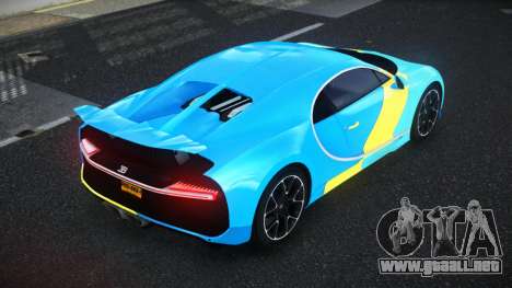 Bugatti Chiron Ashow S8 para GTA 4