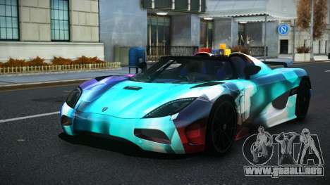 Koenigsegg Agera Jesca S2 para GTA 4