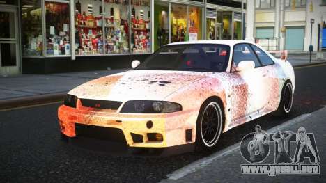 Nissan Skyline R33 Risic S8 para GTA 4