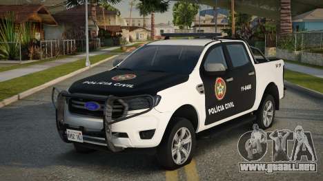Ford Ranger 2018 PCERJ para GTA San Andreas