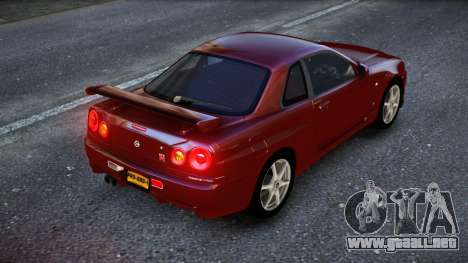 Nissan Skyline R34 Owyna para GTA 4