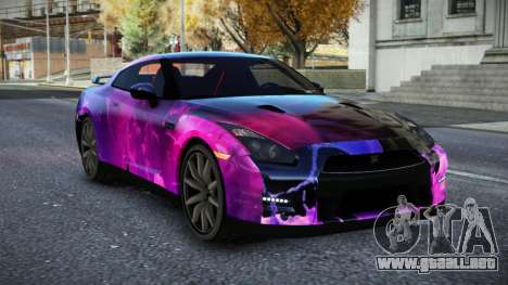 Nissan GT-R R35 Lersa S7 para GTA 4