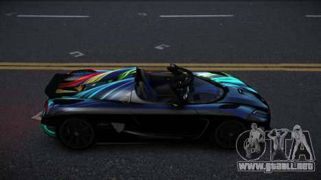 Koenigsegg Agera Jesca S9 para GTA 4