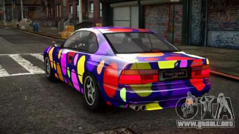 BMW 850CSi Saberon S3 para GTA 4