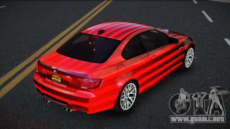 BMW M3 E92 Musolie S10 para GTA 4