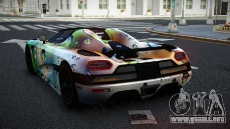 Koenigsegg Agera Jesca S8 para GTA 4