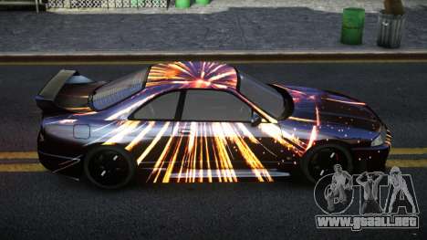 Nissan Skyline R33 Letyxis S12 para GTA 4