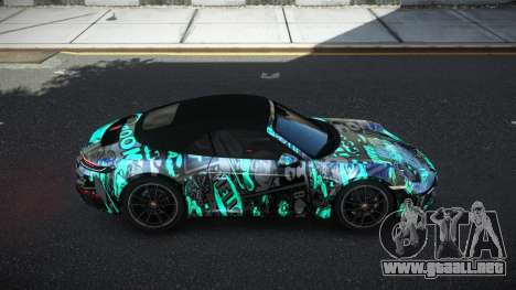 Porsche Carrera S Brarin S3 para GTA 4