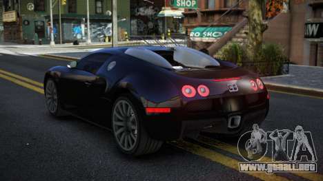 Bugatti Veyron Nutokofen para GTA 4