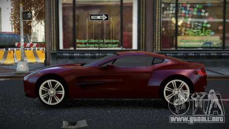 Aston Martin One-77 Yevu para GTA 4