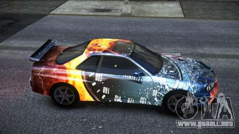 Nissan Skyline R34 Owyna S10 para GTA 4