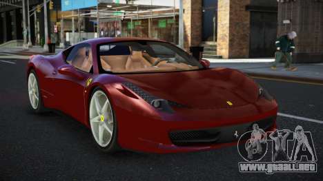 Ferrari 458 Zicew para GTA 4