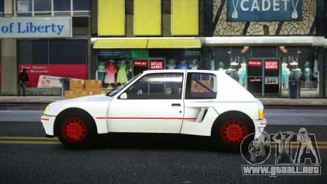 Peugeot 205 Jisafuvoc para GTA 4