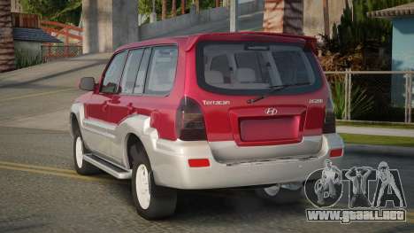 2005 Hyundai Terracan JX290 para GTA San Andreas