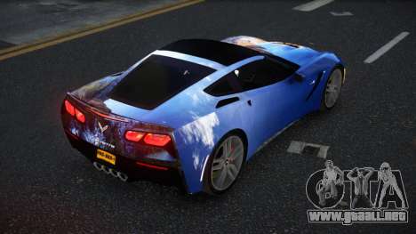 Chevrolet Corvette C7 Ewashu S6 para GTA 4