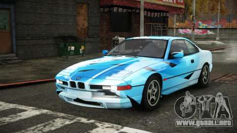 BMW 850CSi Saberon S14 para GTA 4