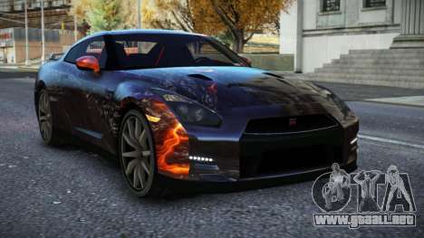 Nissan GT-R R35 Lersa S12 para GTA 4